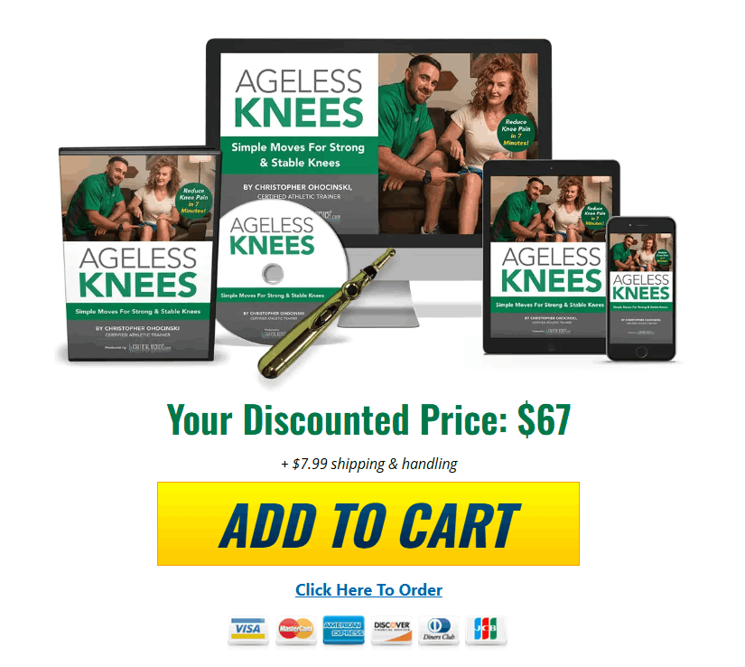 Ageless Knees Pricing